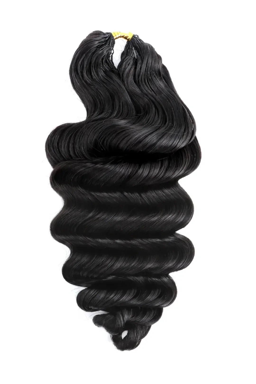 Loose Wave Feathered Crochet Hair