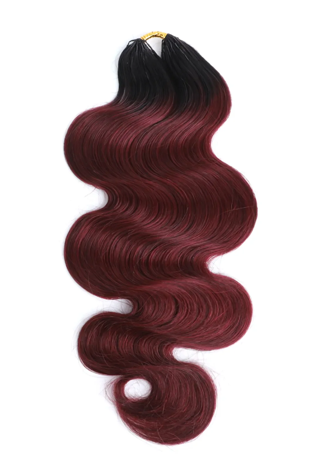 Body Wave Feathered Crochet Hair