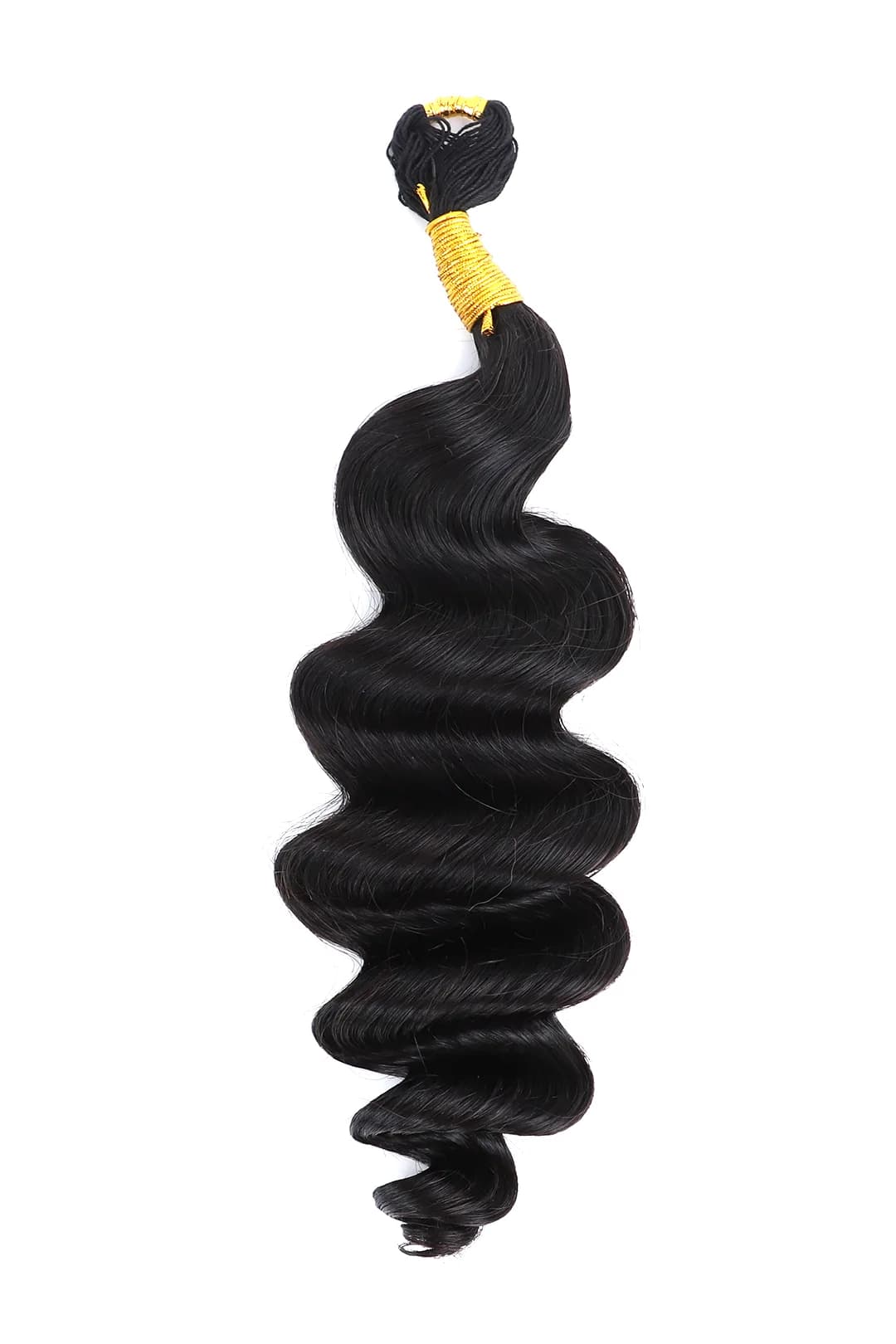 Loose Wave Feathered Crochet Hair