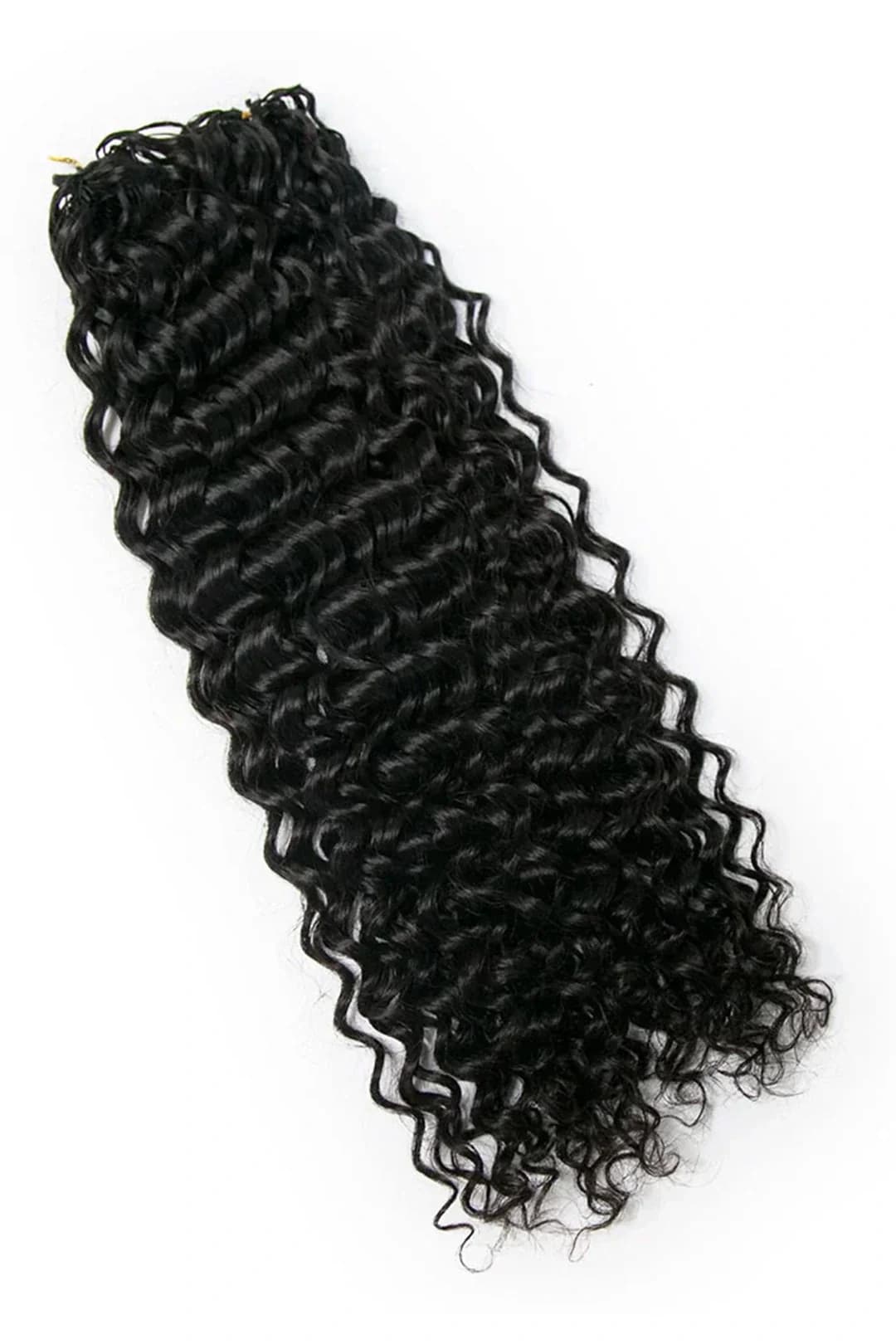 Water Wave Feathered Crochet Hair