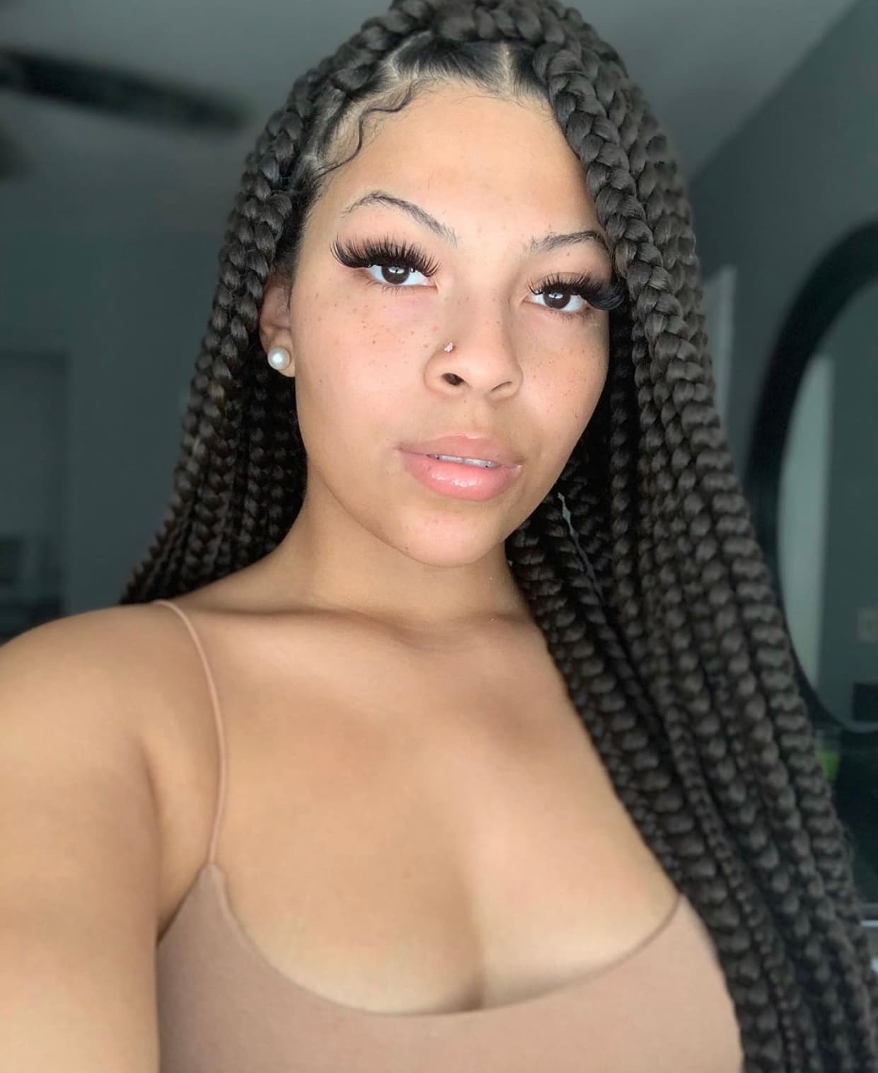 Blonde braid style by BraidsByLo
