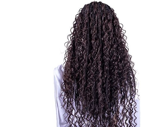 Long knotless braids by BraidsByLo